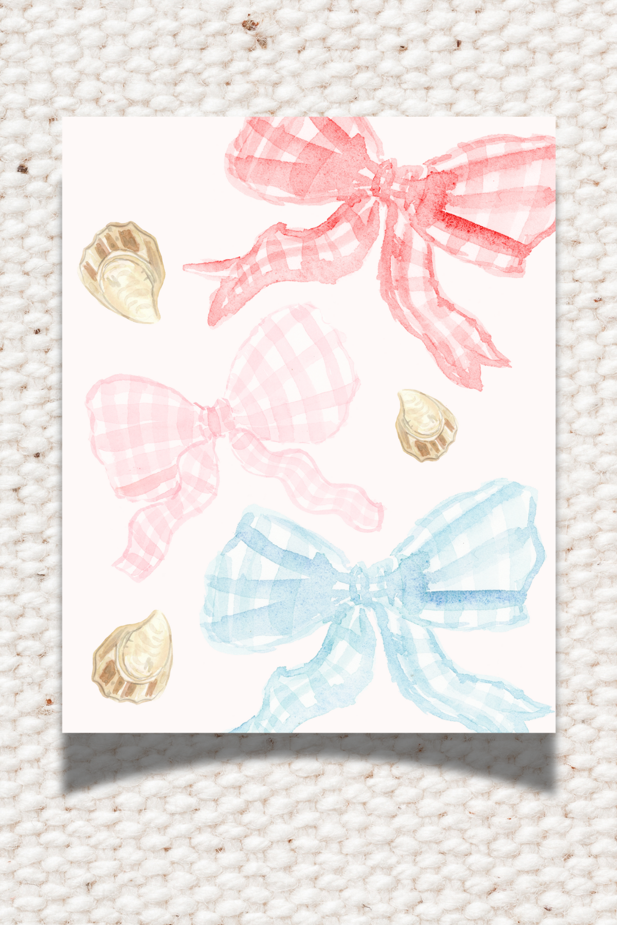 Scallop Bows 8x10