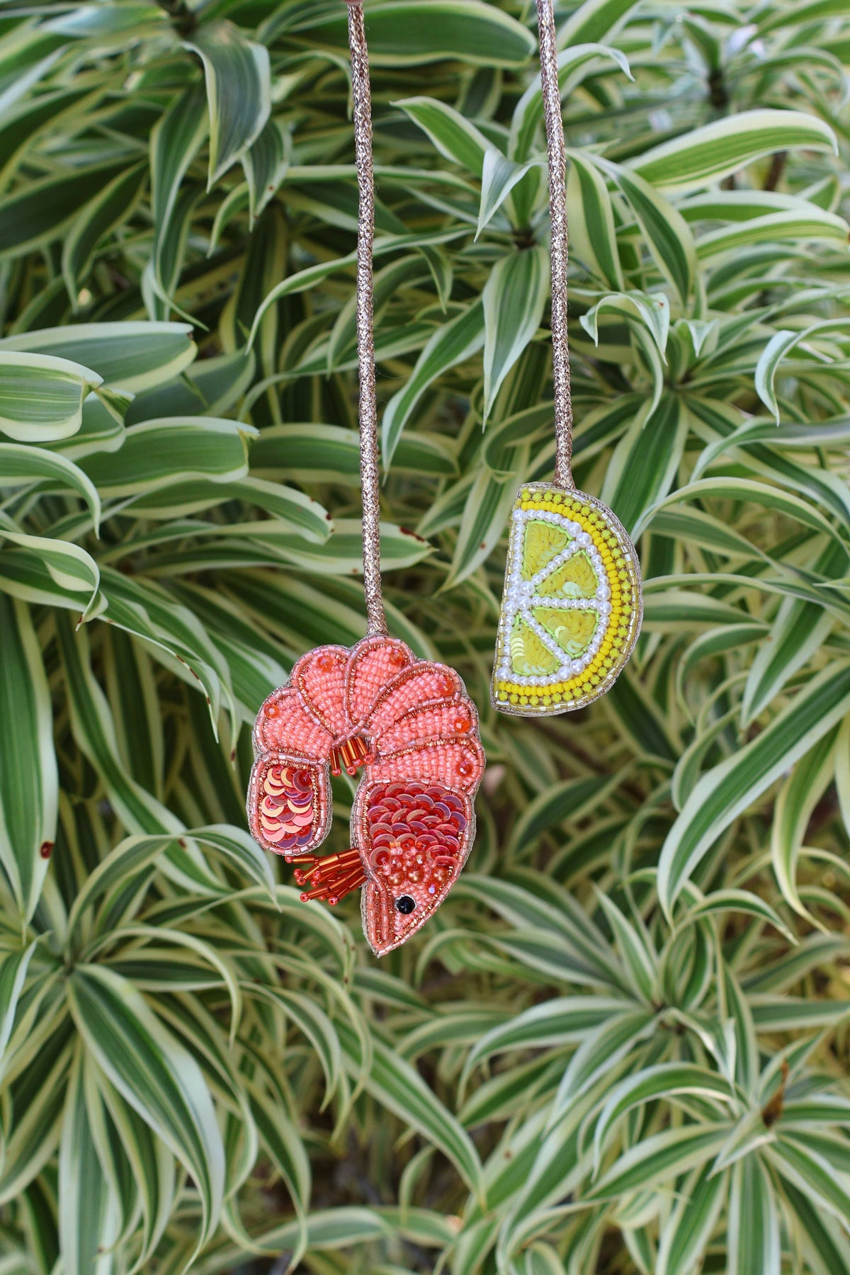 The Shrimp Cocktail Bag Charm