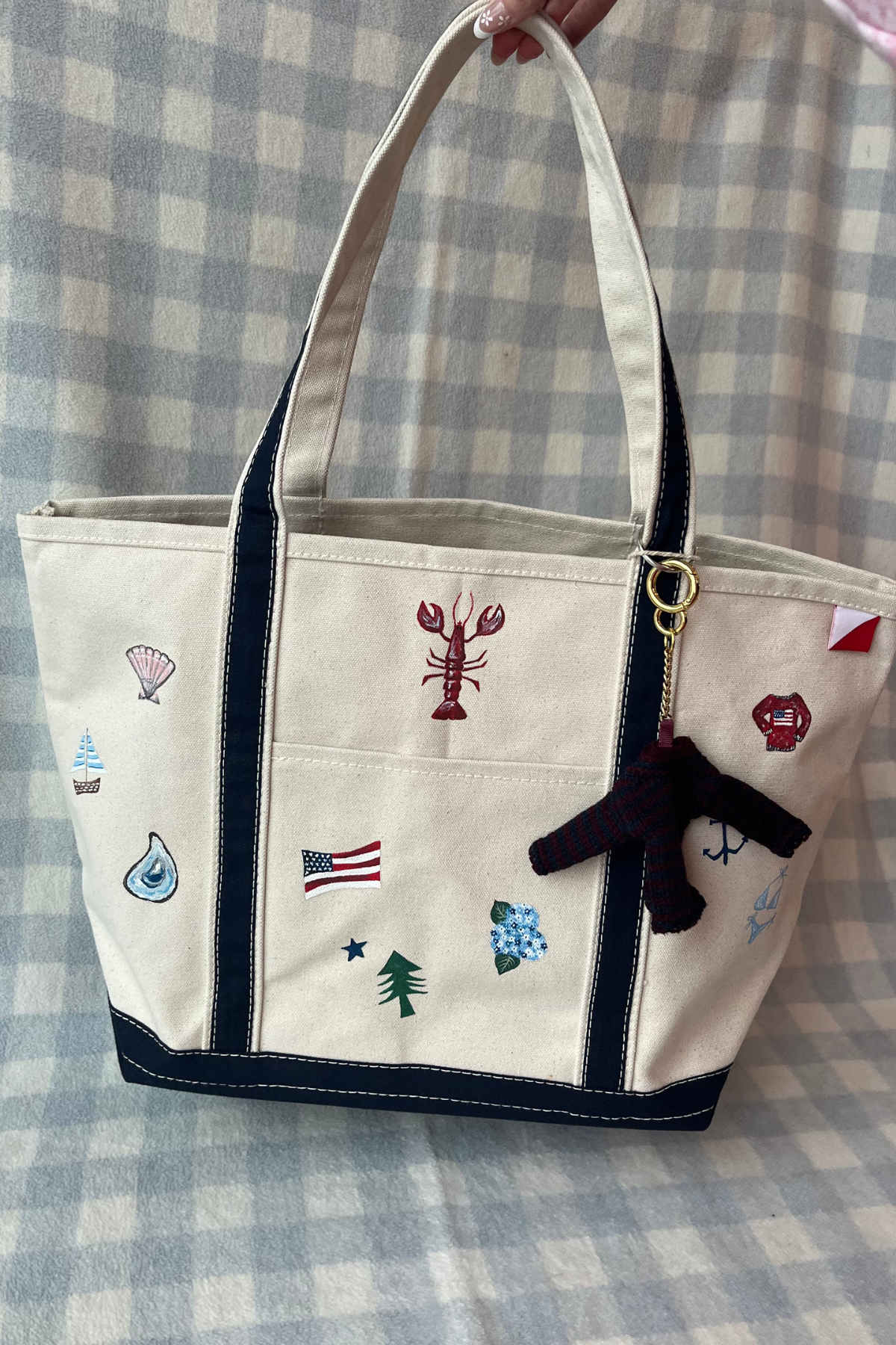 Mainer Icons Large Tote