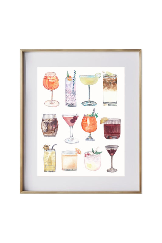 Cocktail 8x10 Print