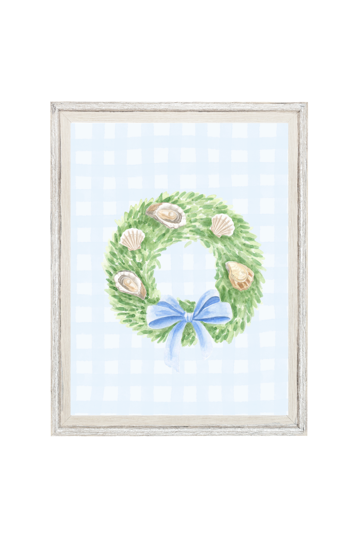 Seashell Wreath 8x10 Print