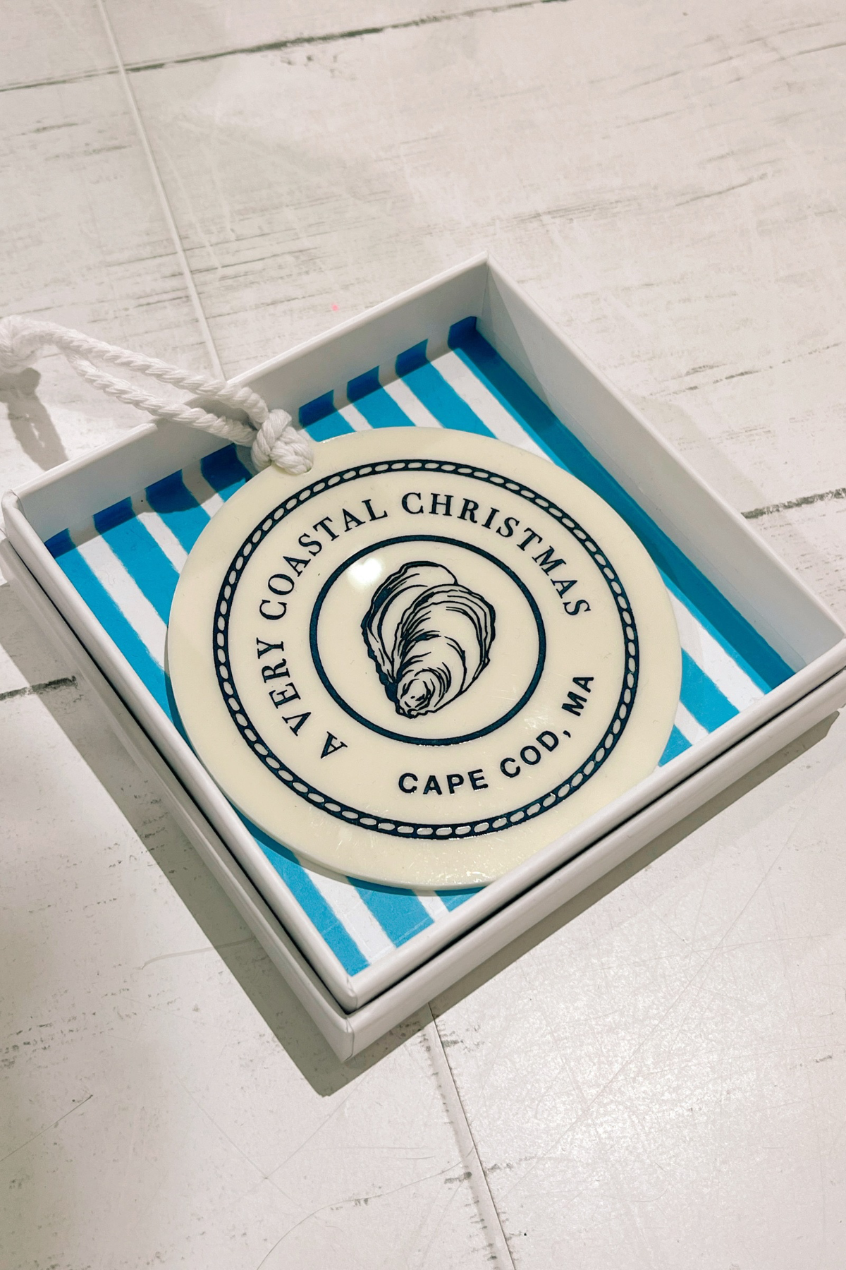A Very Coastal Christmas Ornament