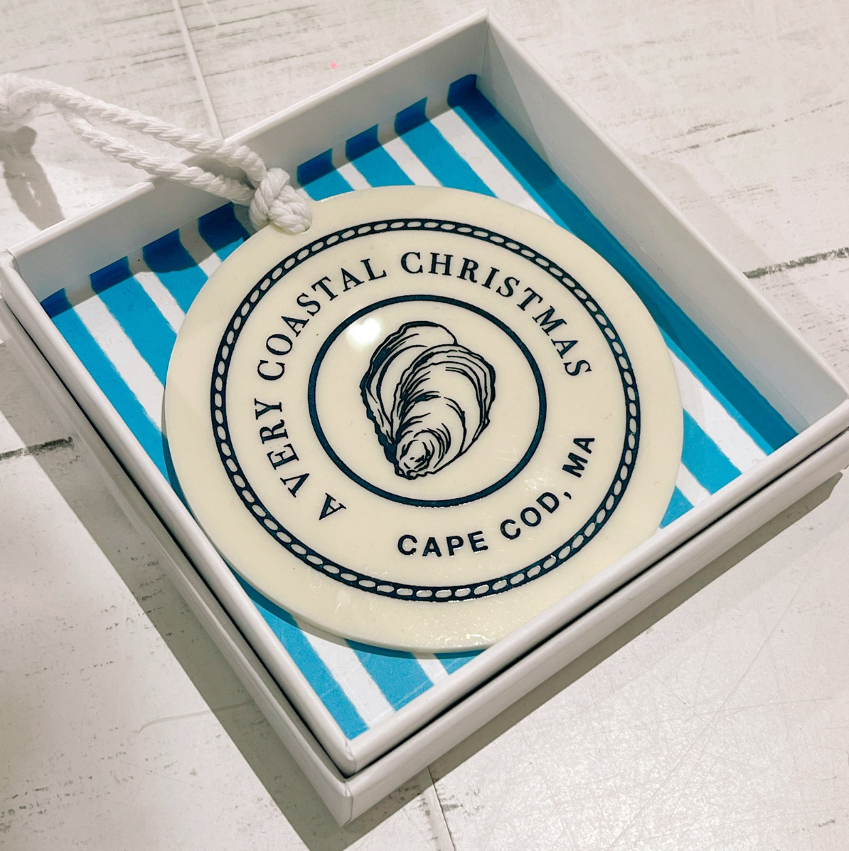 A Very Coastal Christmas Ornament