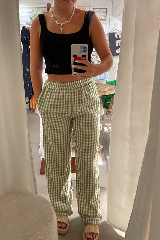 Holly Gingham Pants