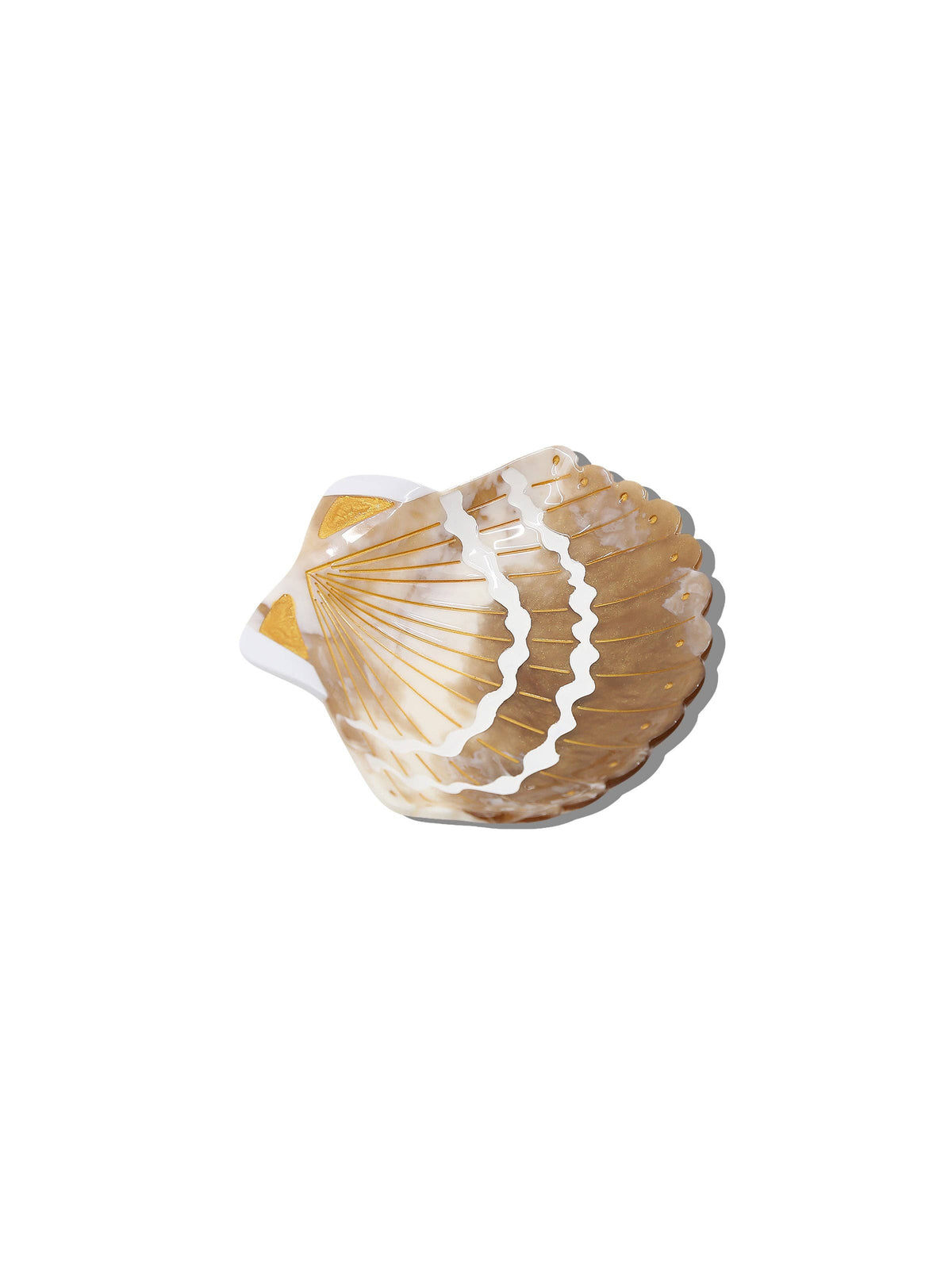 Hand-painted Seashell Heirloom Tray