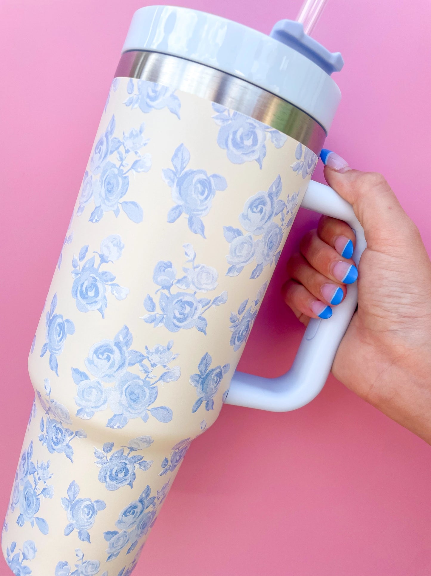 Flower Child Floral Tumbler