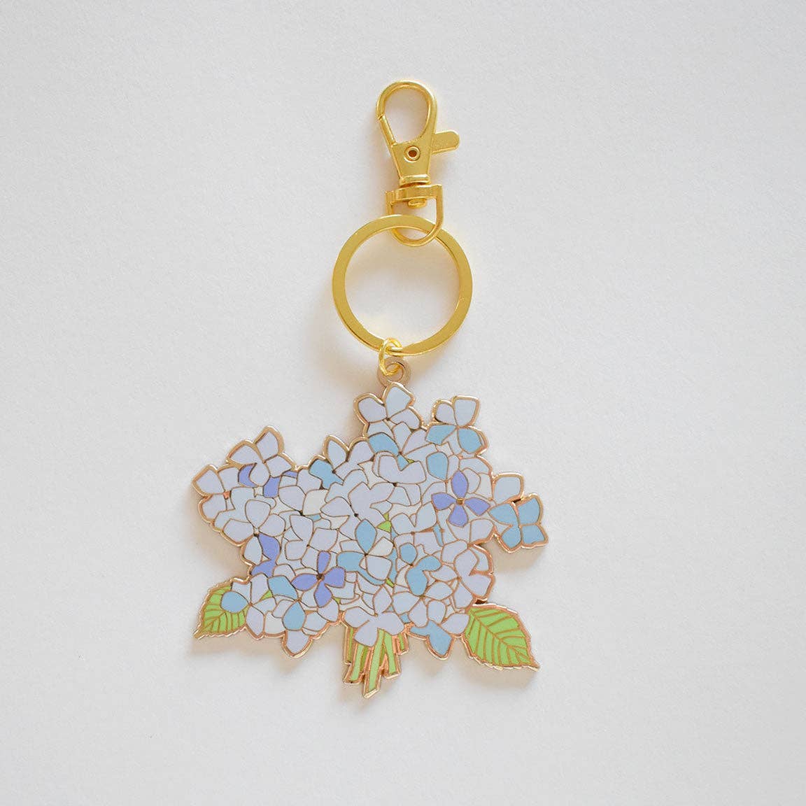 Hydrangea Bloom Bag Charm