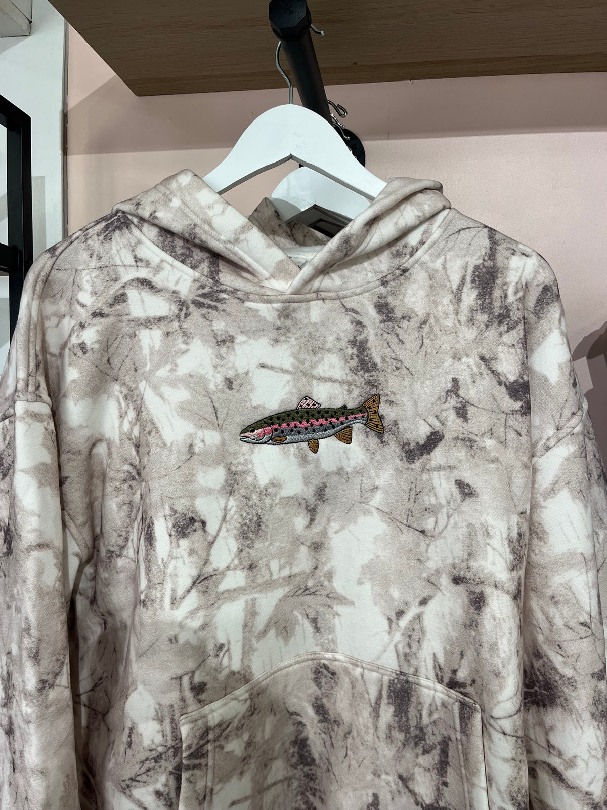 Camo Trout Hoodie