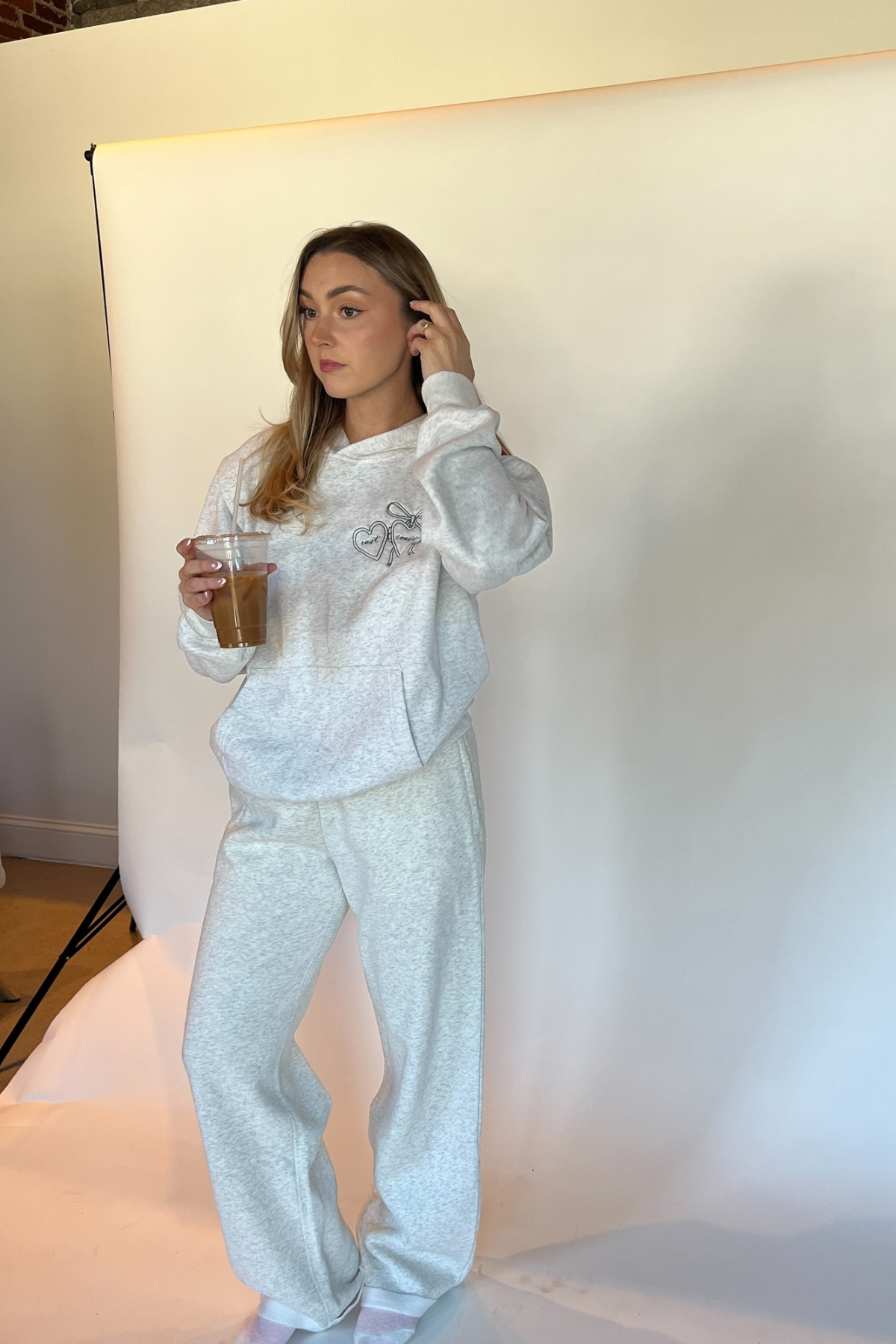 Love Letter to the East Coast Hoodie - Gray