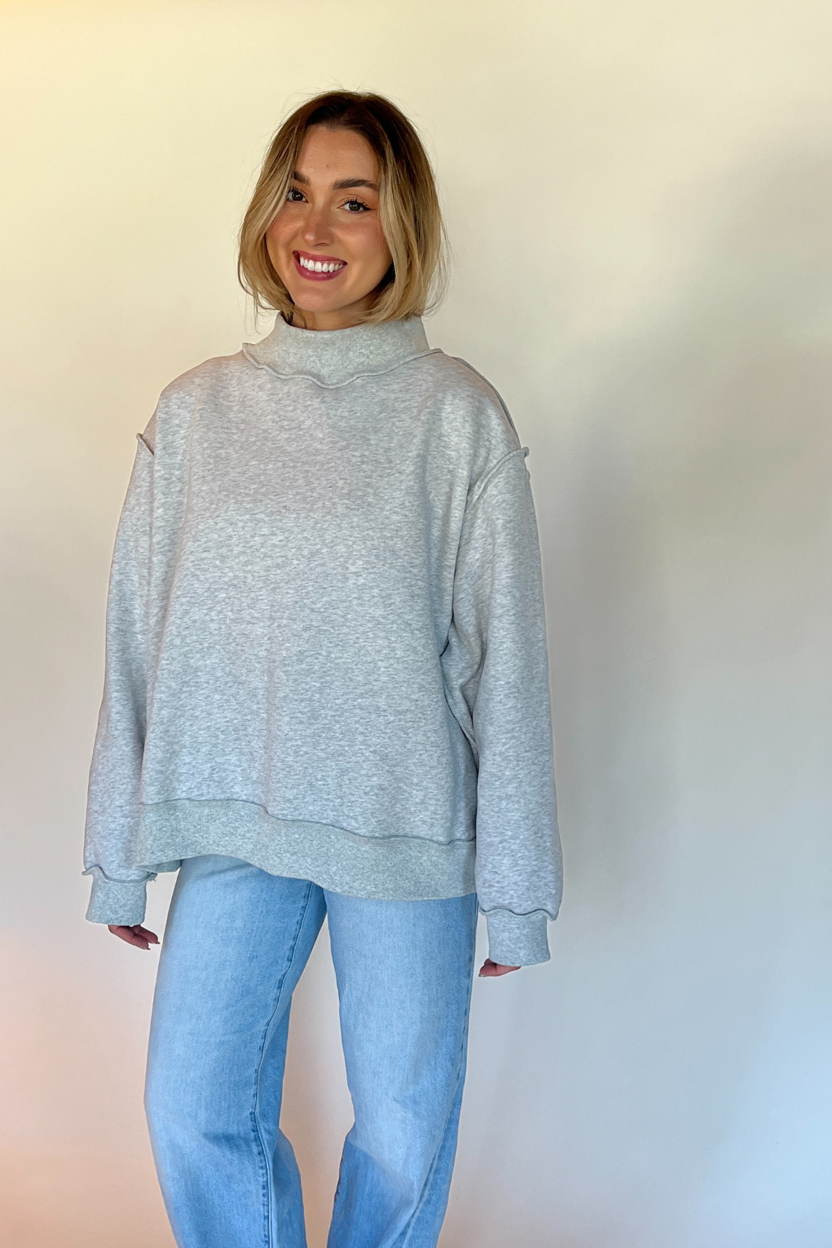 The Harbor Mock Neck