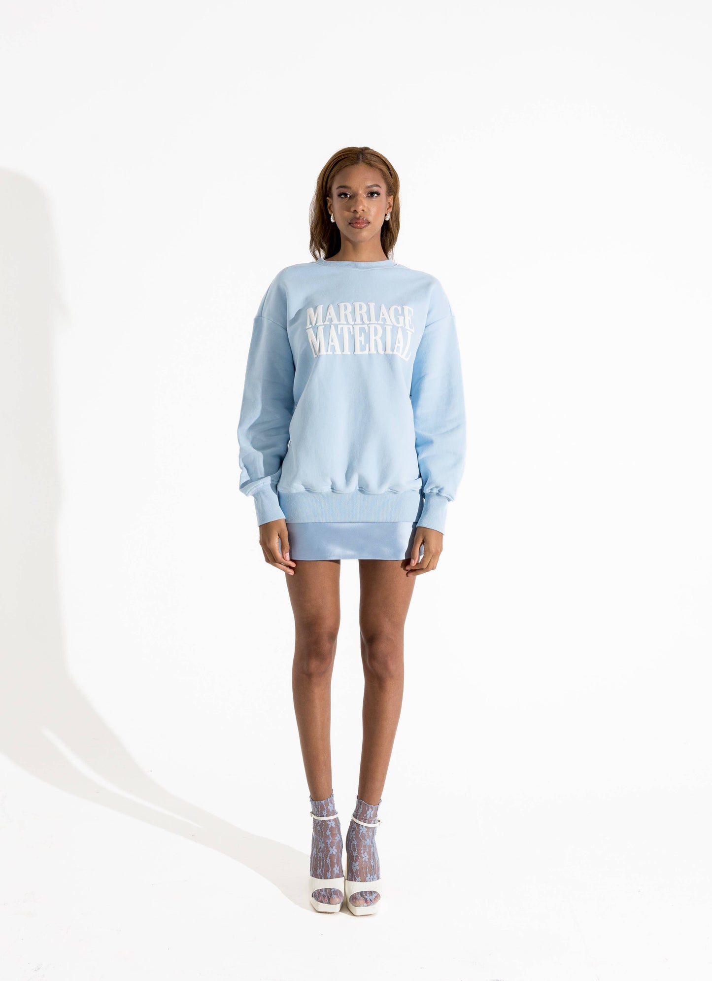 Marriage Material Oversized Crewneck
