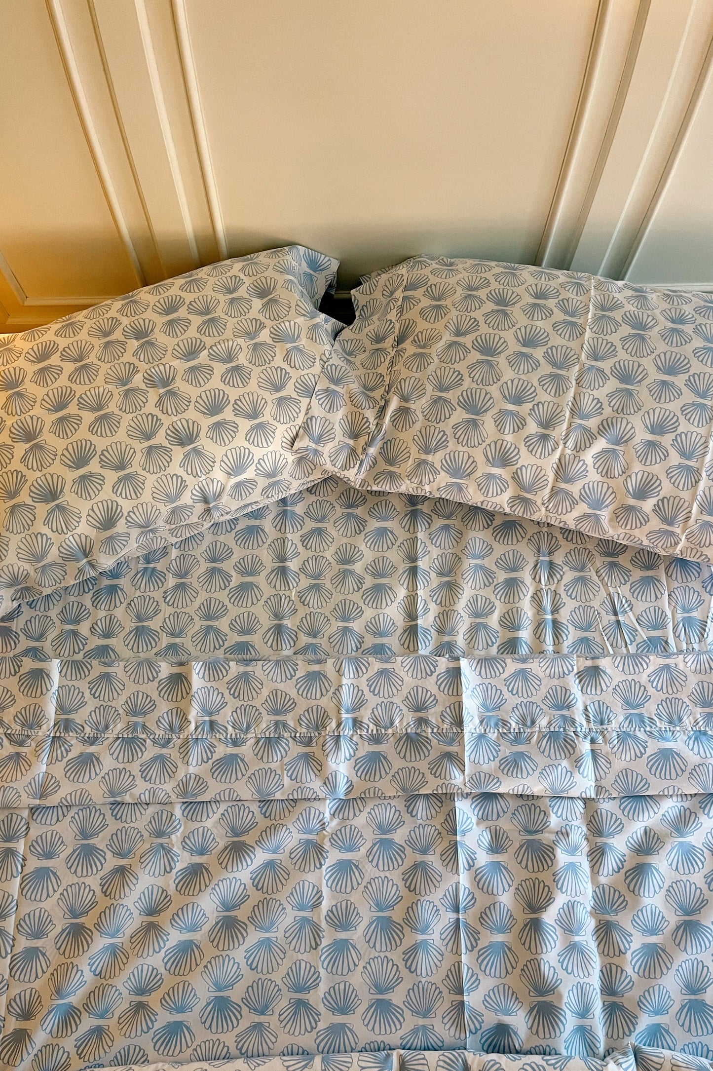 Seaside Scallop Sheet Set (Queen)