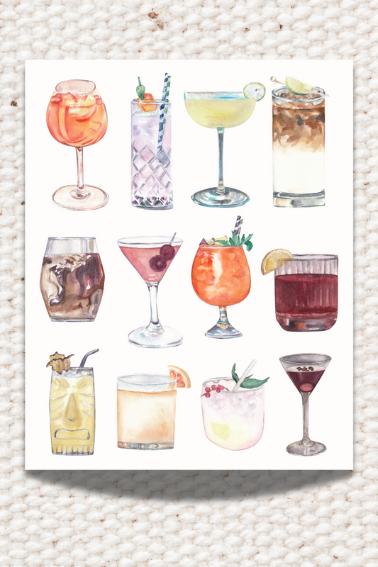 Cocktail 8x10 Print