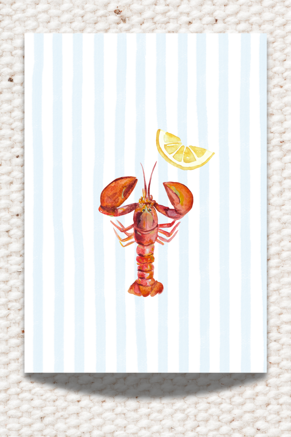 Striped Lobster 8x10