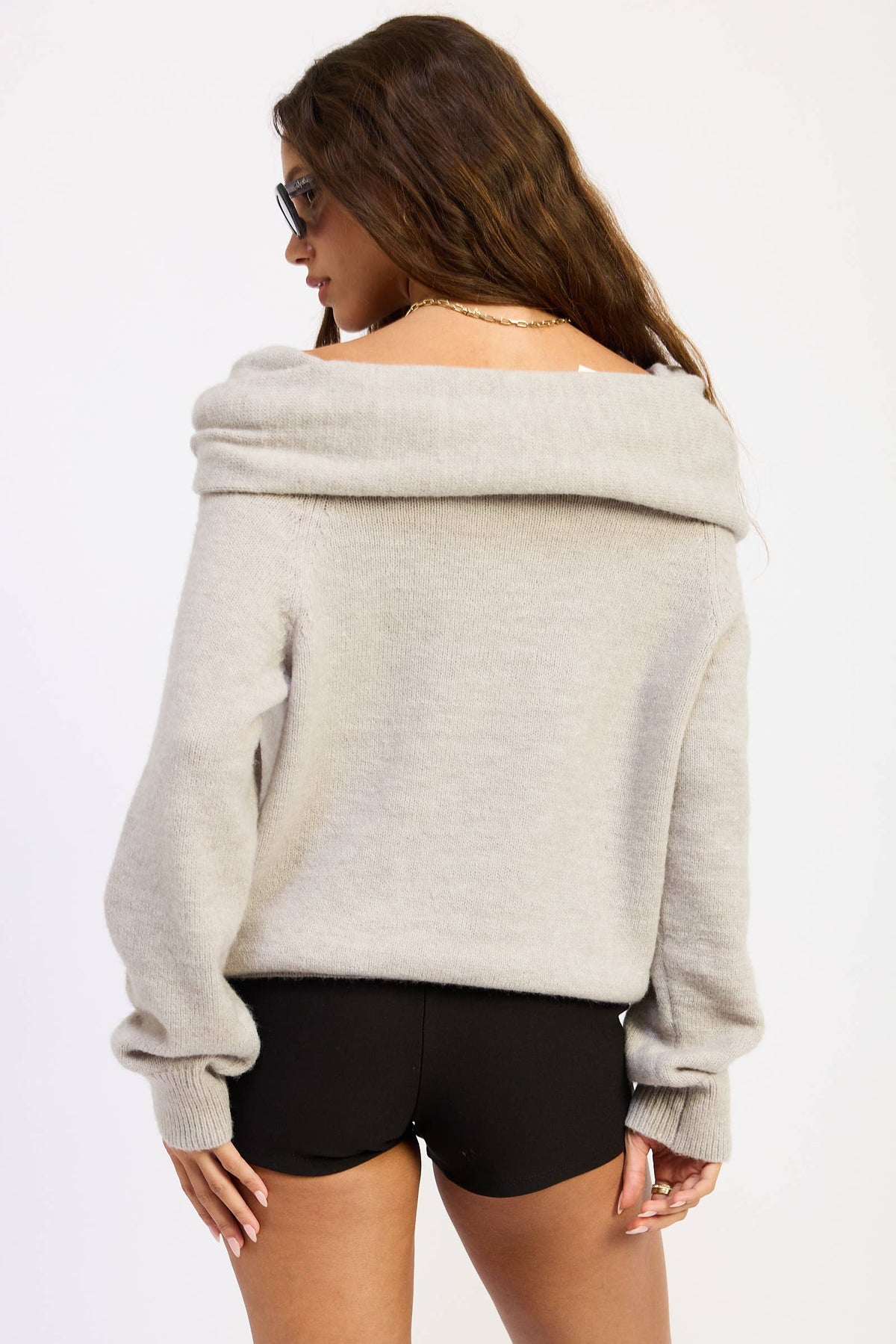 Onset Off Shoulder Knit
