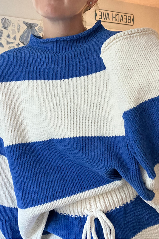 Bohemian Lounge Mock Neck Knit
