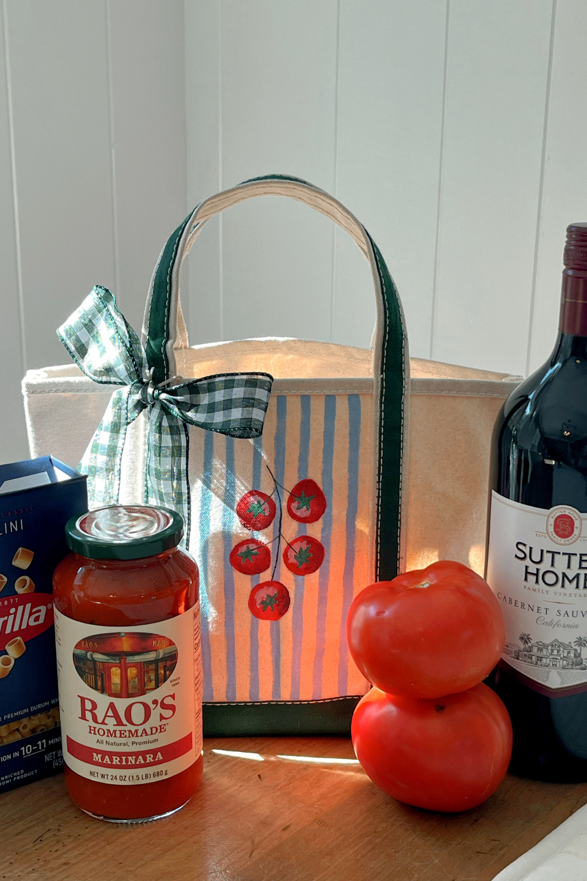 Tomato Original Hand Painted Shore Bag