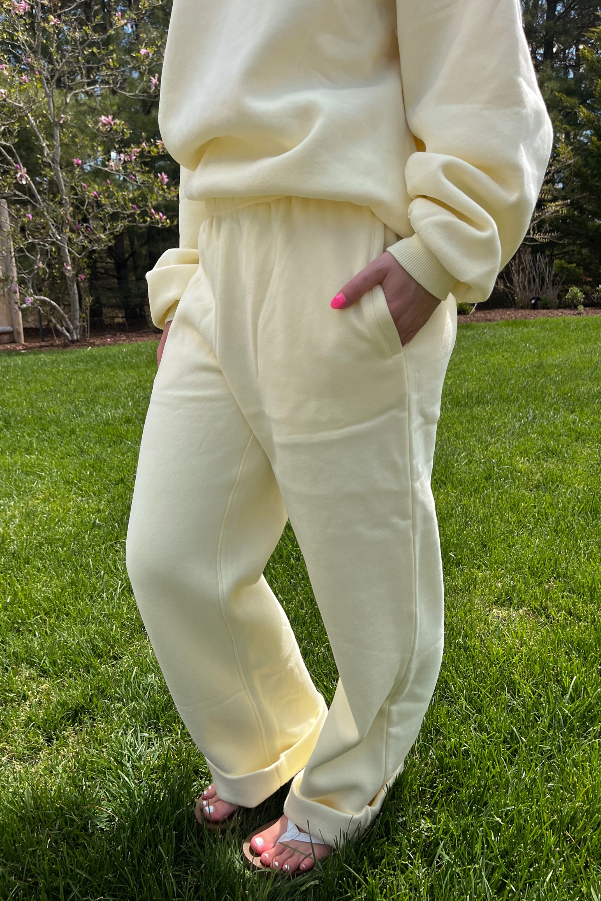 Butter Yellow Sweatpants
