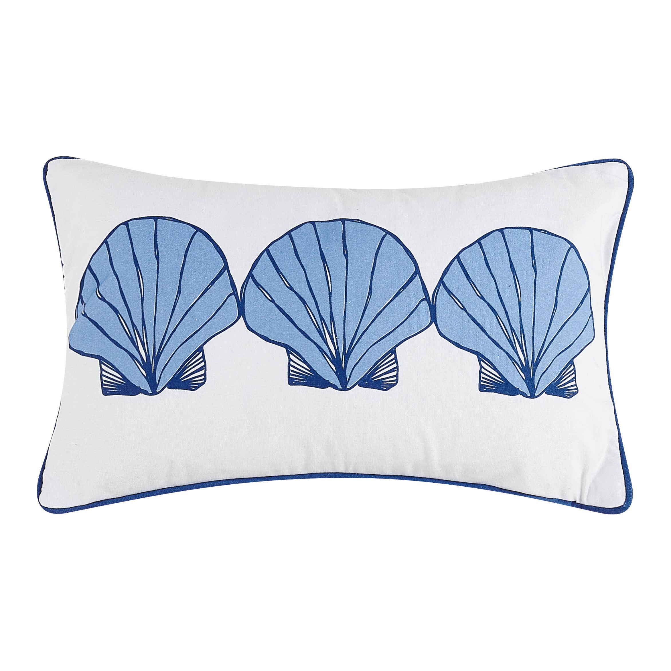 Scallops Printed Pillow - Kate Nelligan