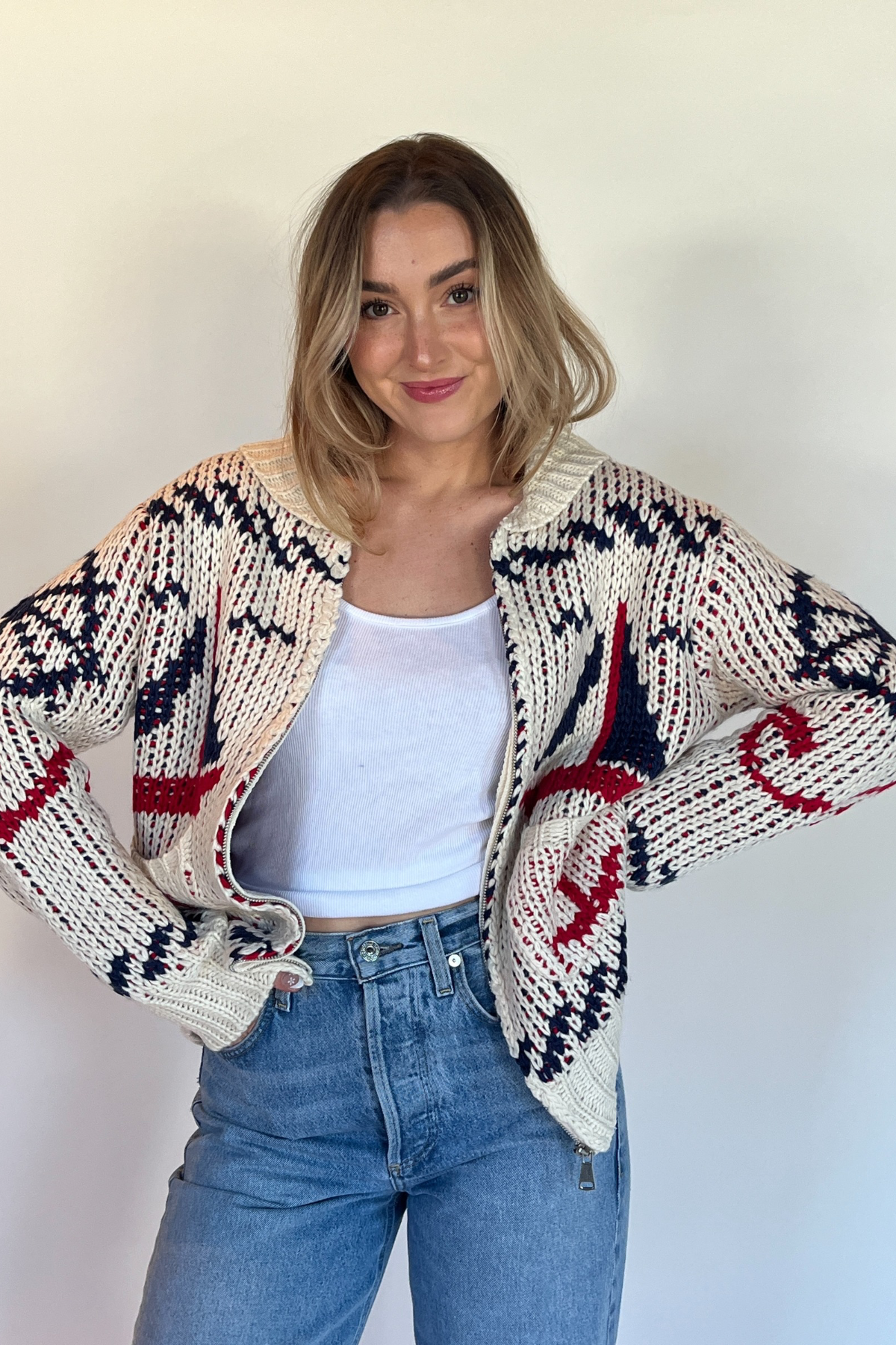 The Atlantic Zip Up Cardigan