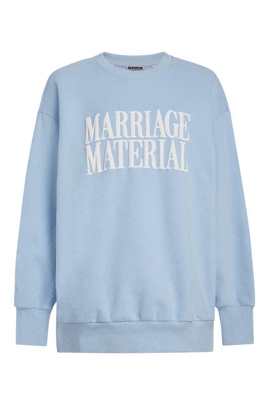 Marriage Material Oversized Crewneck