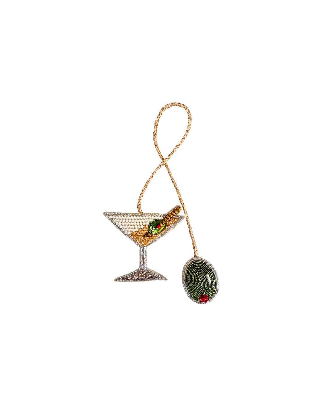 The Dirty Martini Bag Charm