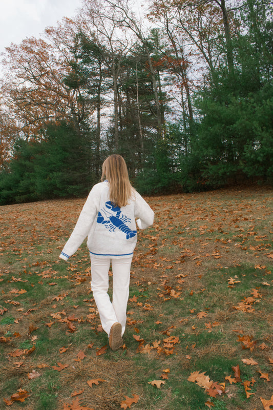 Cape Neddick Zip Up in Blue