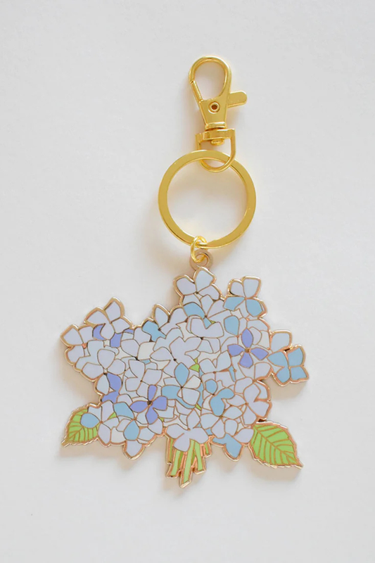 Hydrangea Bloom Bag Charm