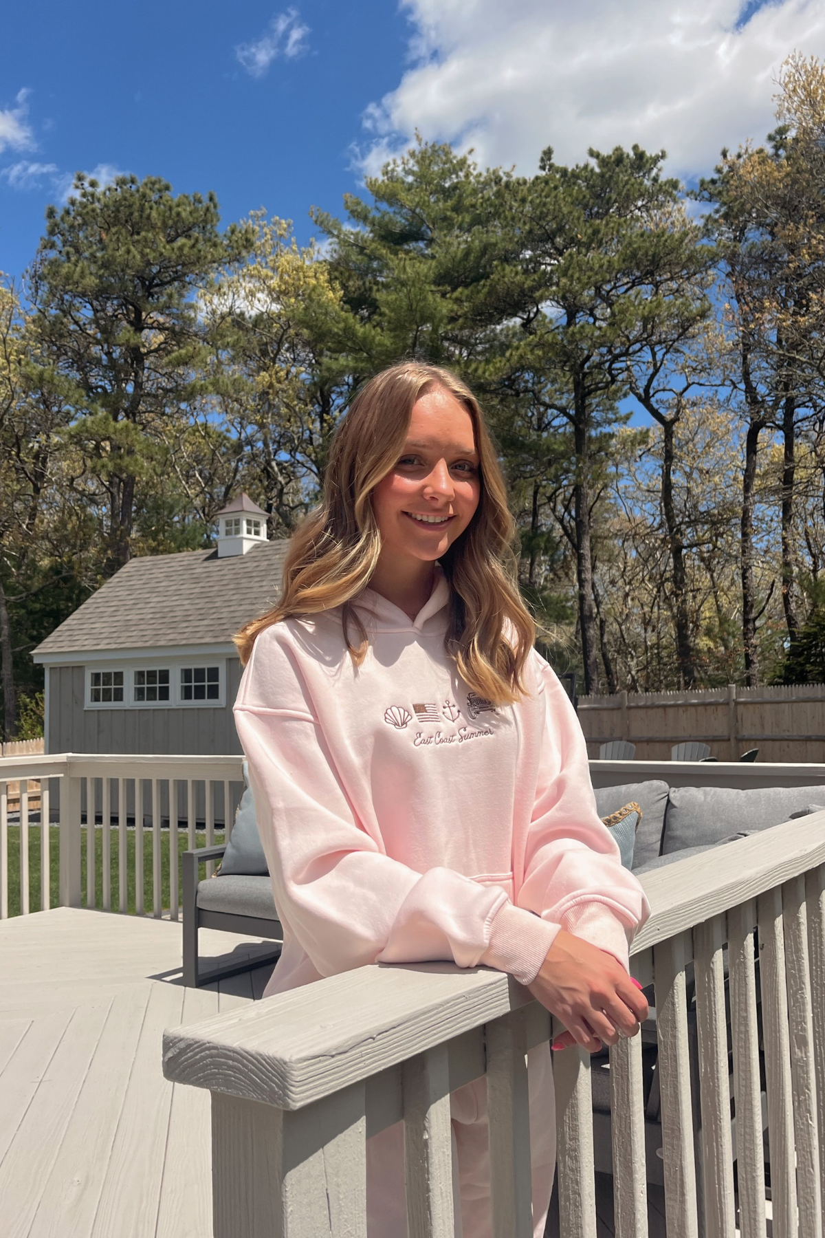 East Coast Summer Neapolitan Hoodie