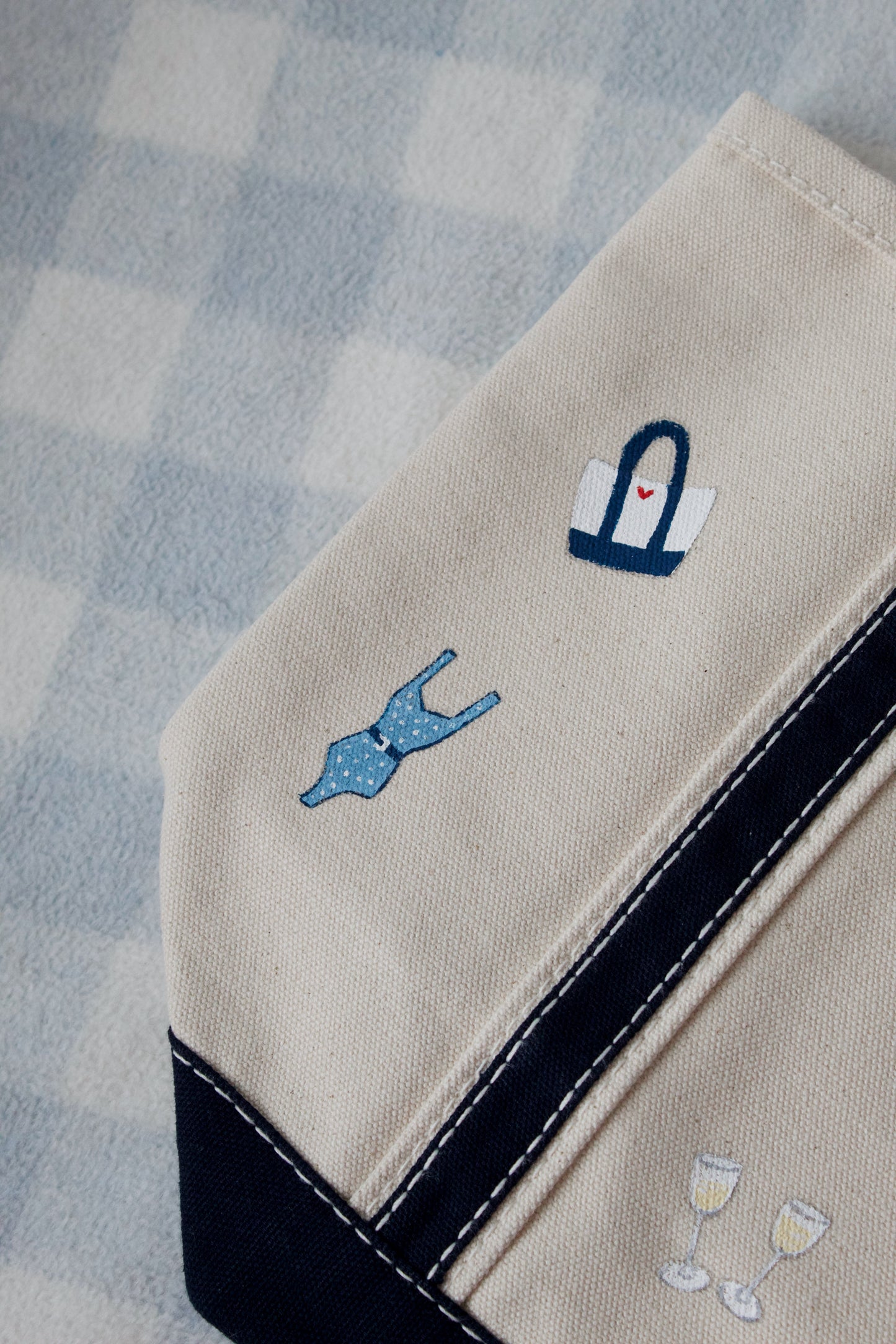 East Coaster Embroidered Tote