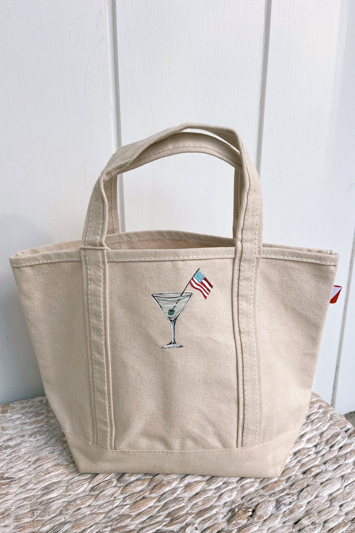 Martini Original Hand Painted Tote Bag