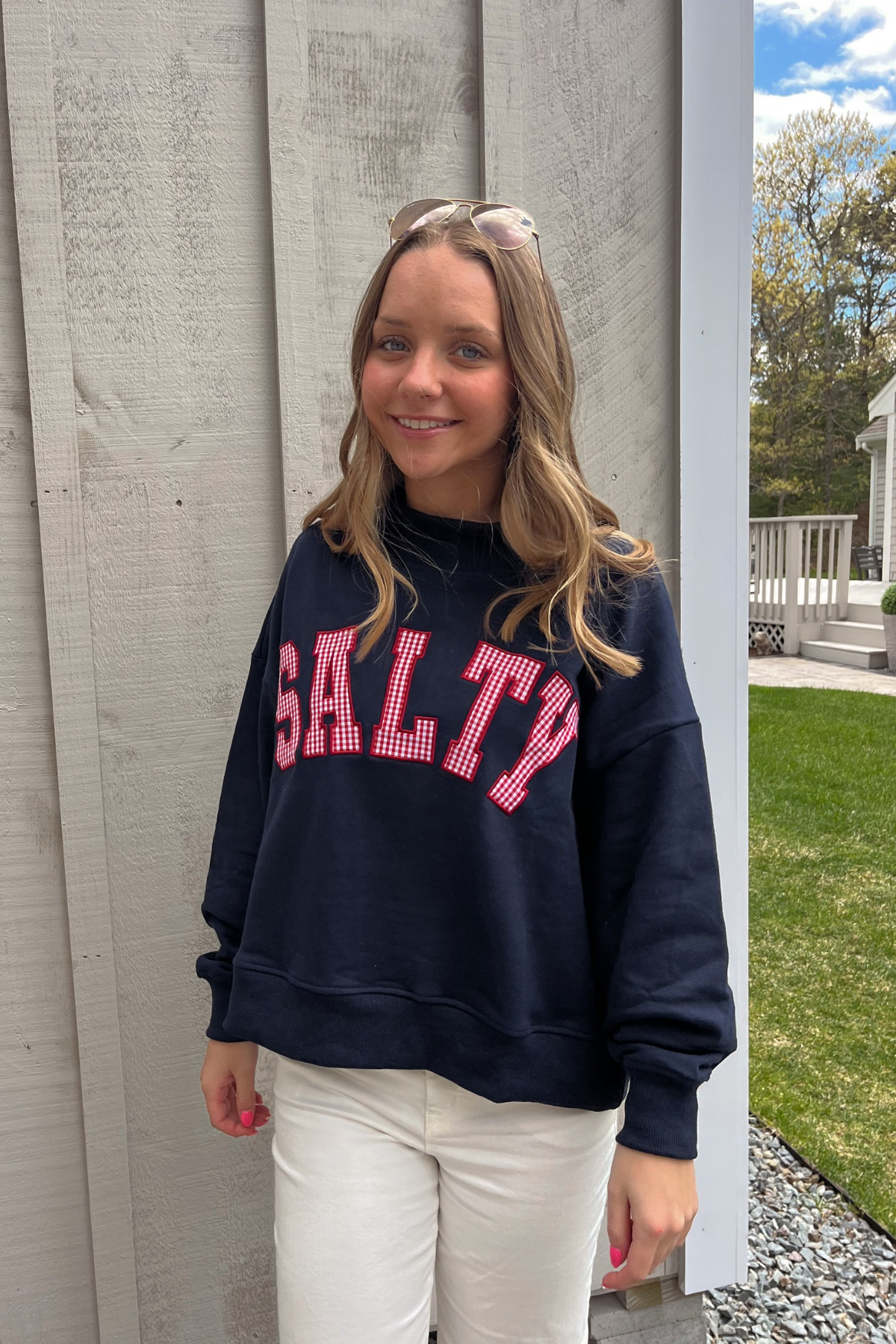 The Salty Sailor Mock Neck