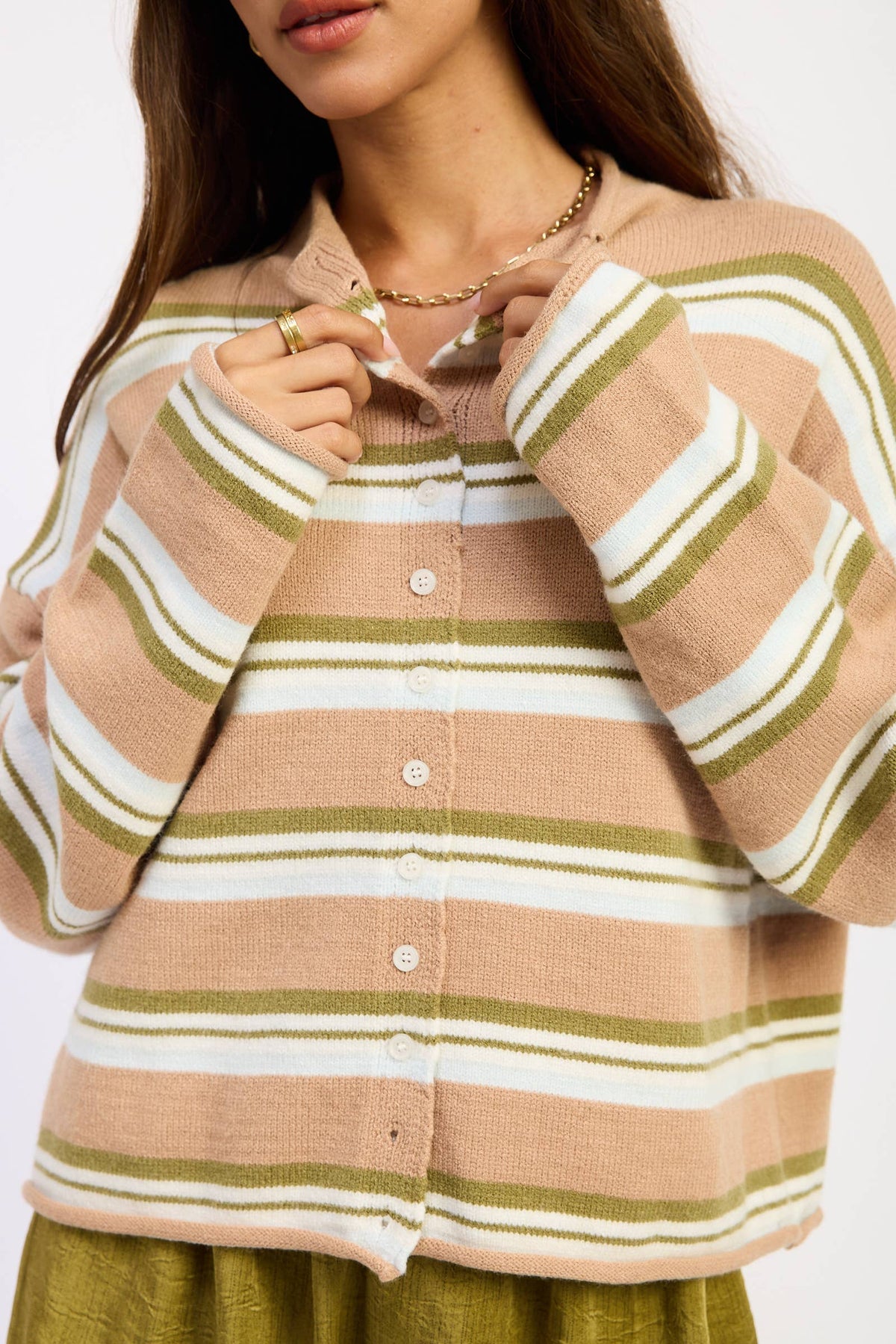 The Falmouth Funnel Neck Cardigan