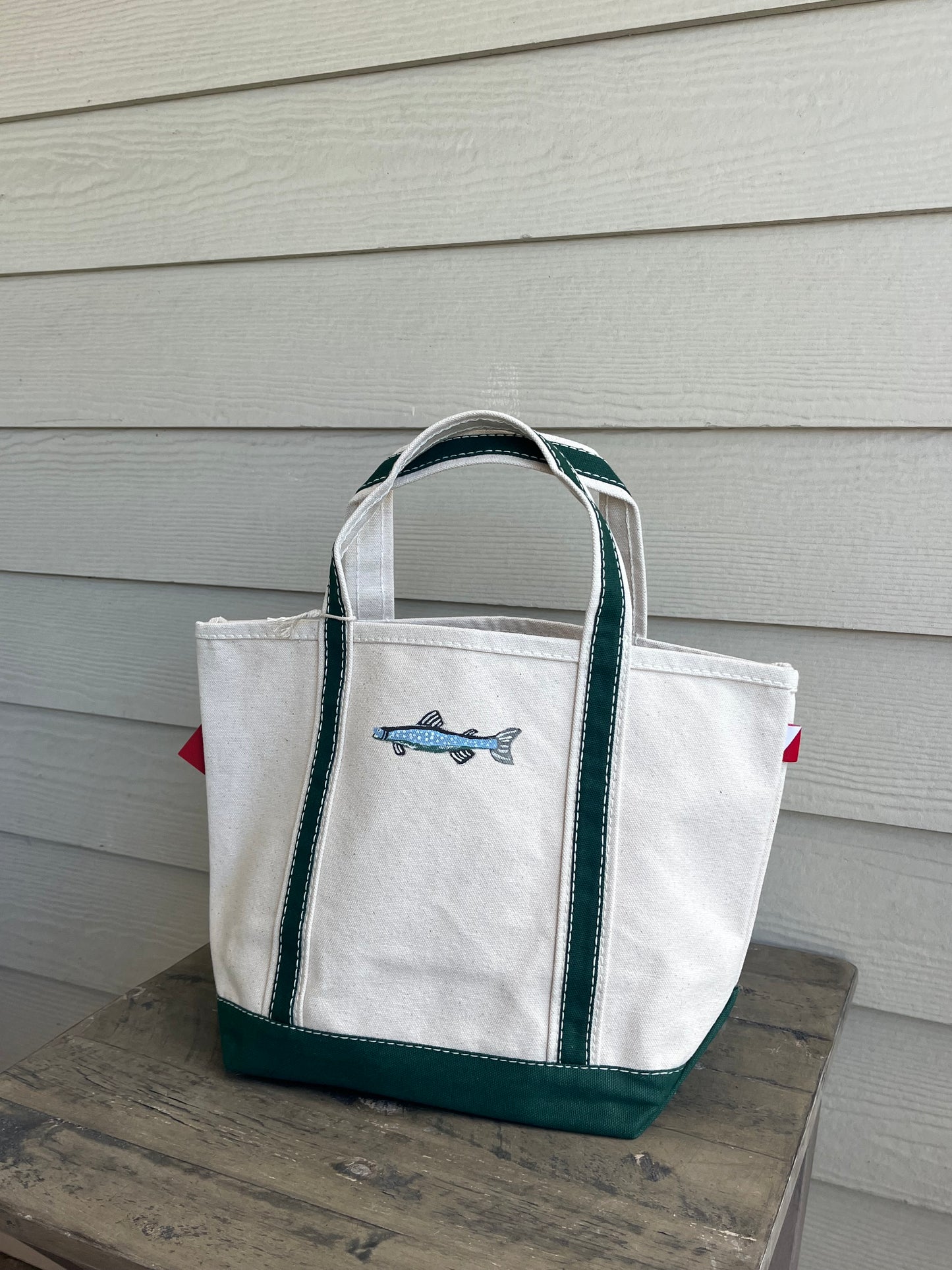 Fisherman Original Hand Painted Shore Bag