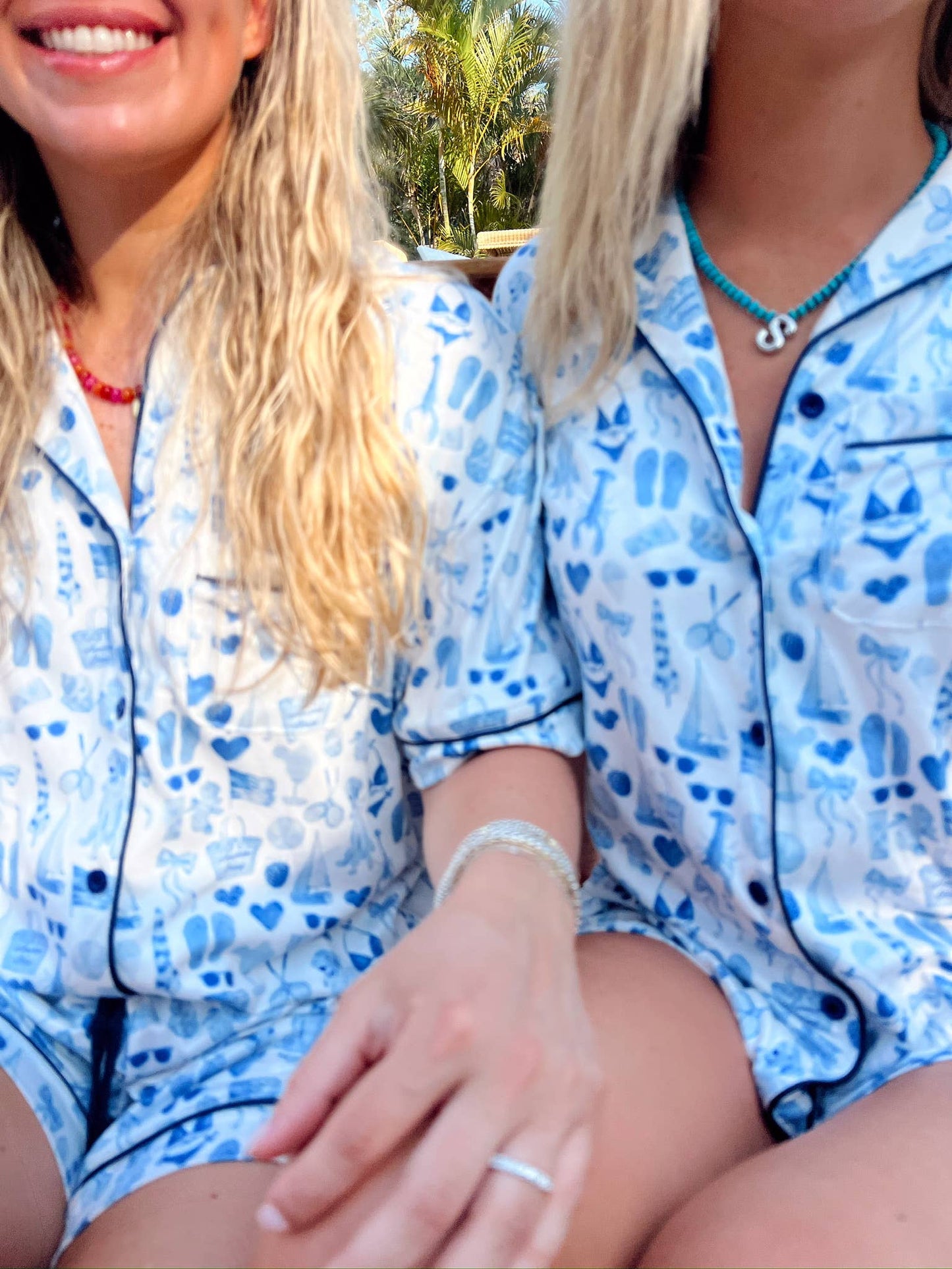 American Honey Short Sleeve Pajama Set