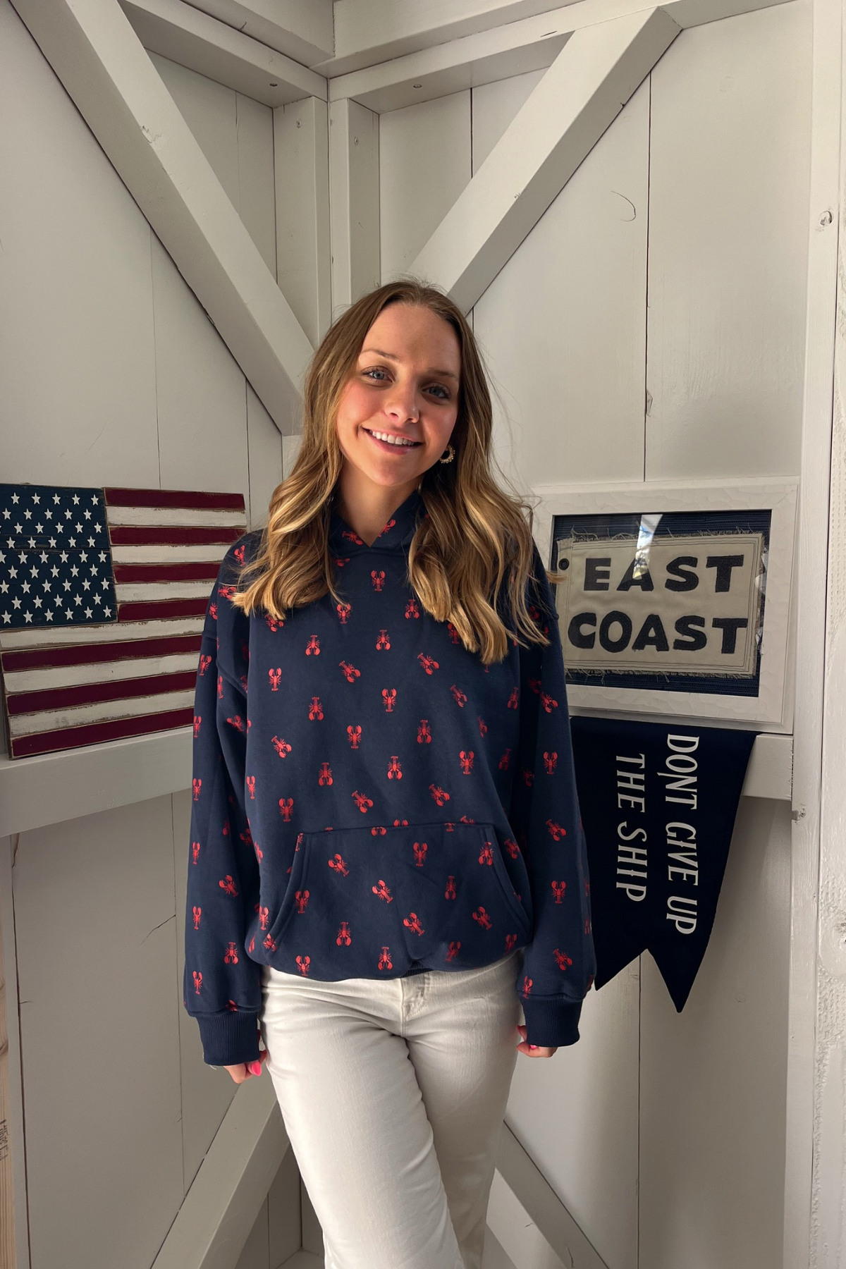 The August Lobster Hoodie