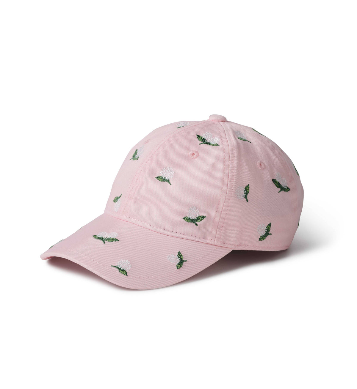 Pink Hydrangea Baseball Cap
