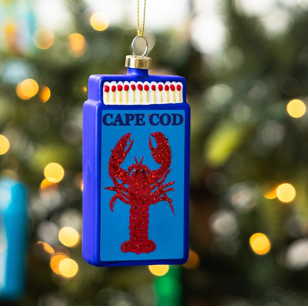 Cape Cod Matchbook Ornament