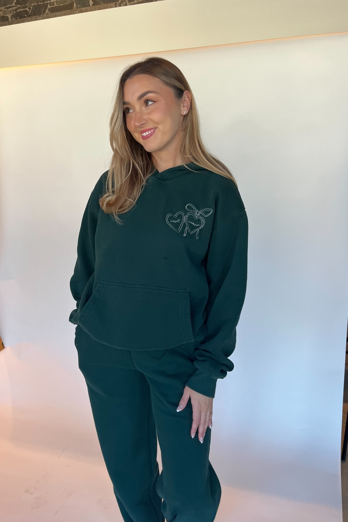 Love Letter to the East Coast Hoodie - Green