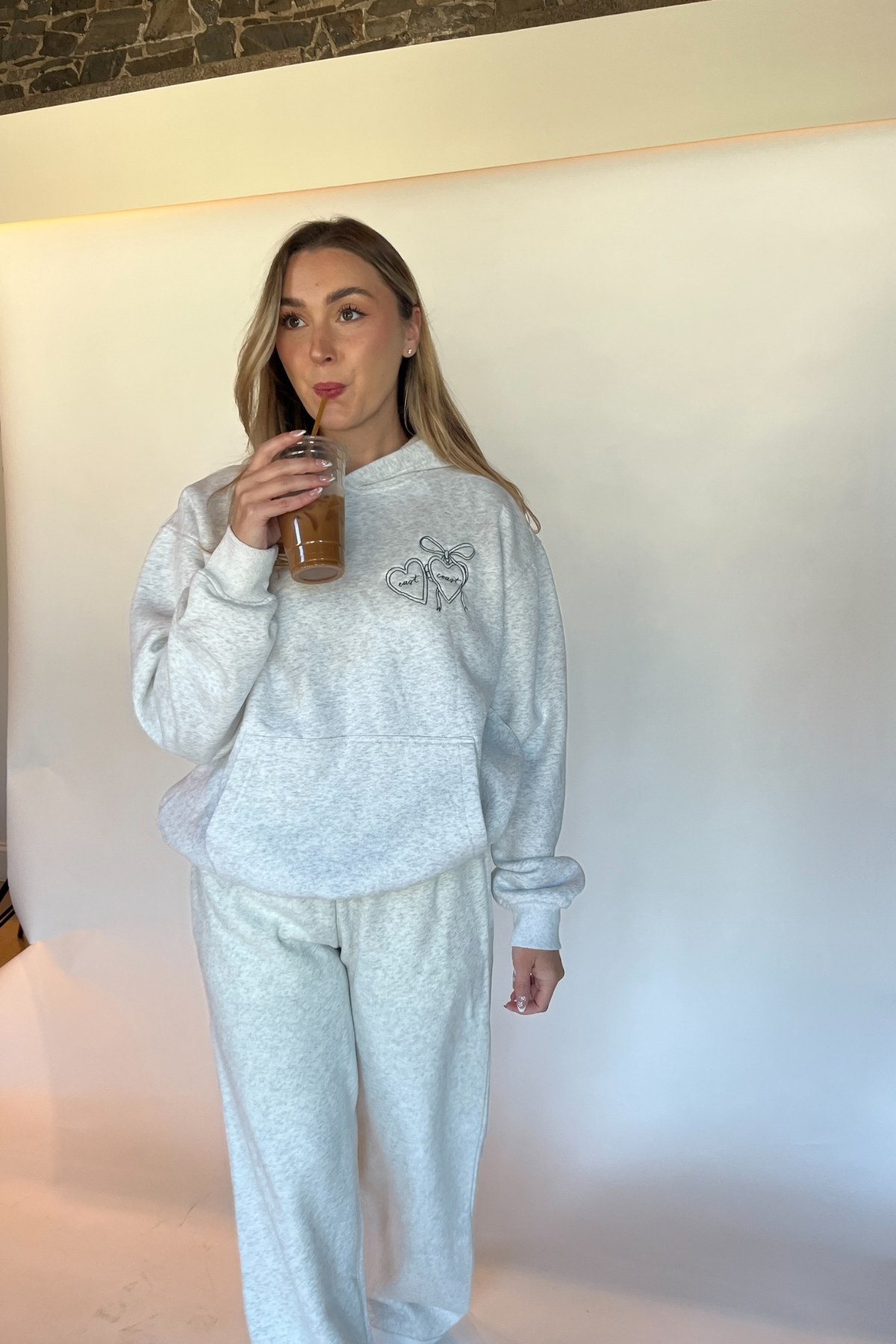 Love Letter to the East Coast Hoodie - Gray