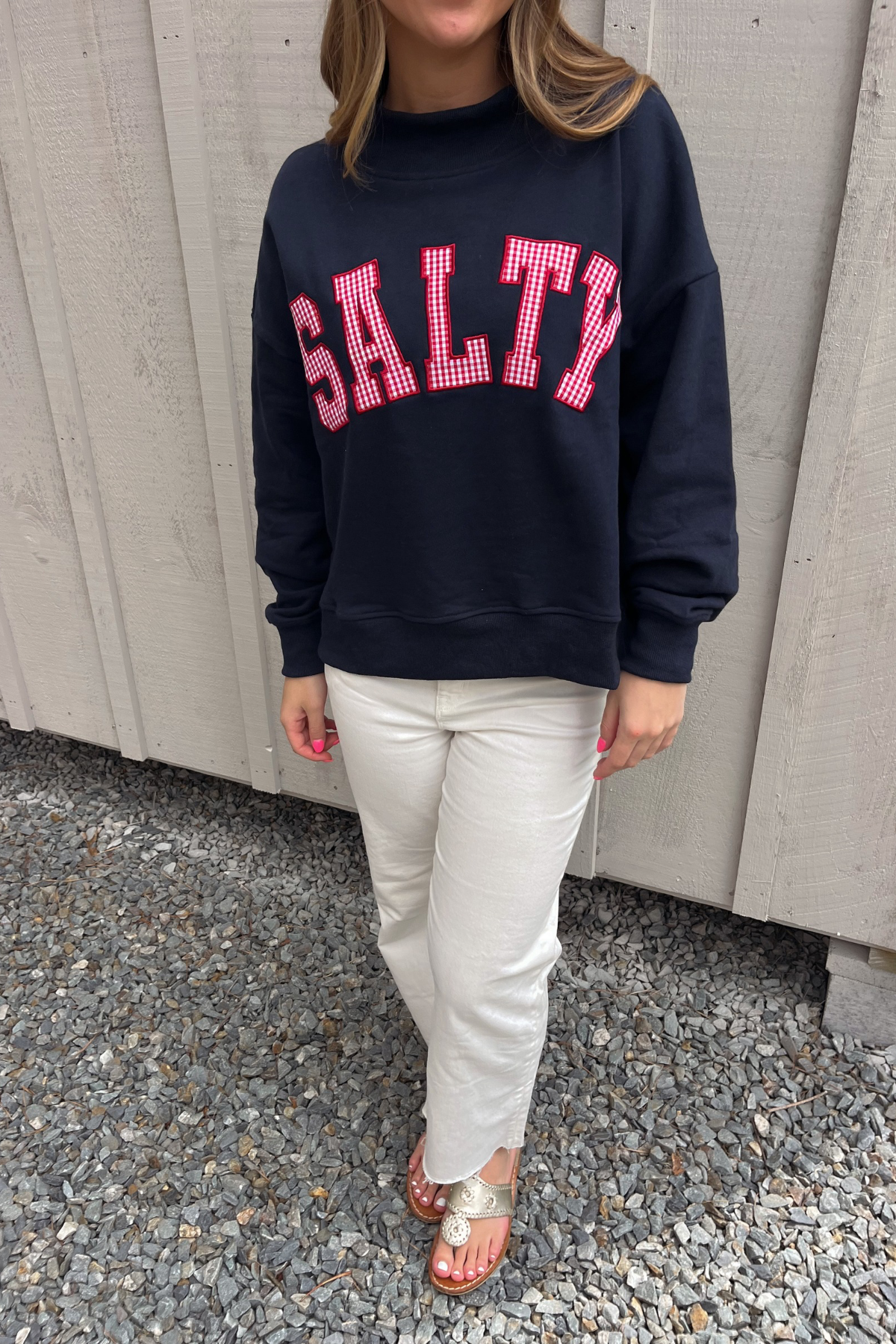 The Salty Sailor Mock Neck