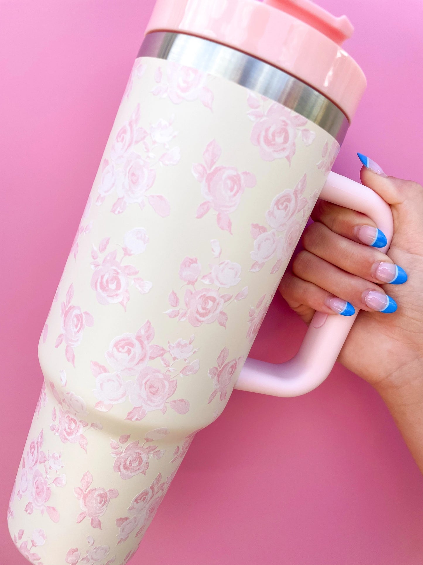 Flower Child Floral Tumbler