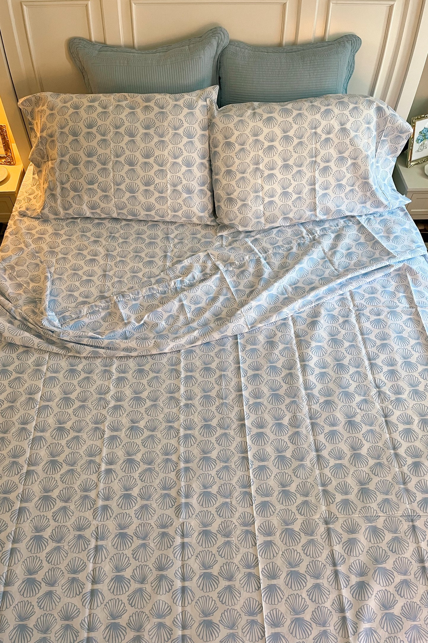 Seaside Scallop Sheet Set (Queen)