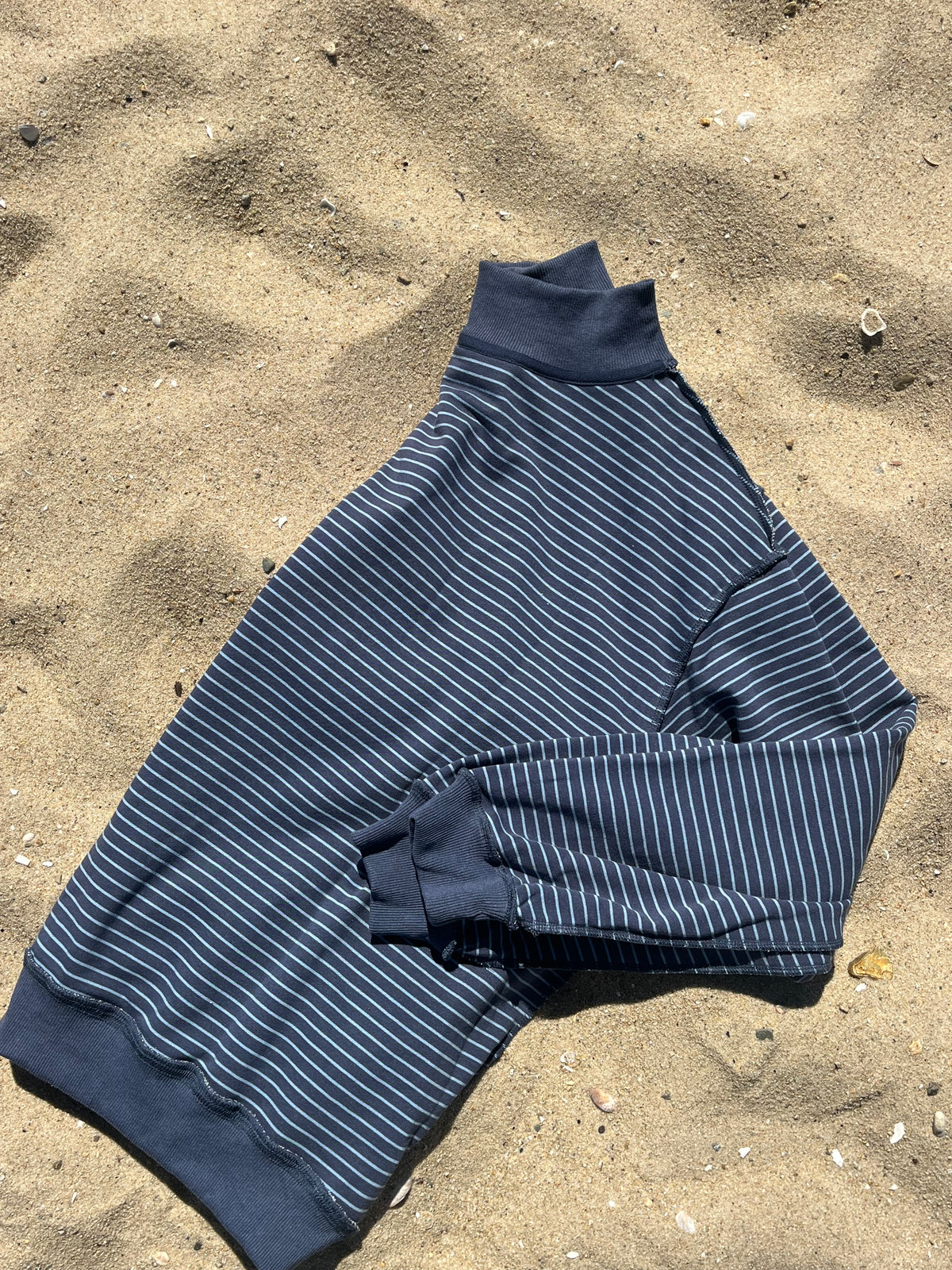 Summer Stripes MockNeck