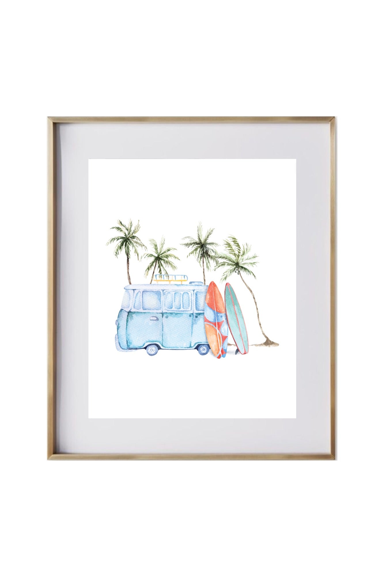 Beach Van 8x10