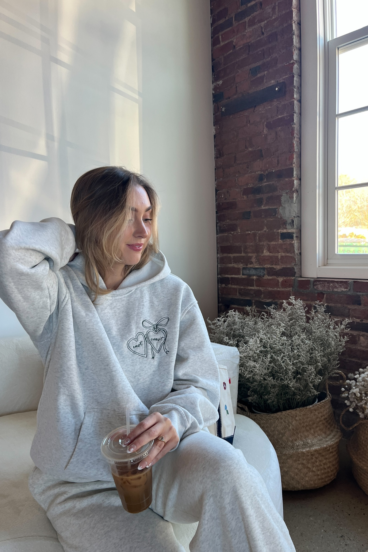 Love Letter to the East Coast Hoodie - Gray