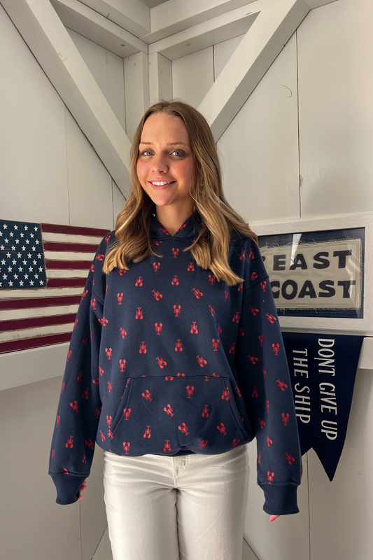 The August Lobster Hoodie