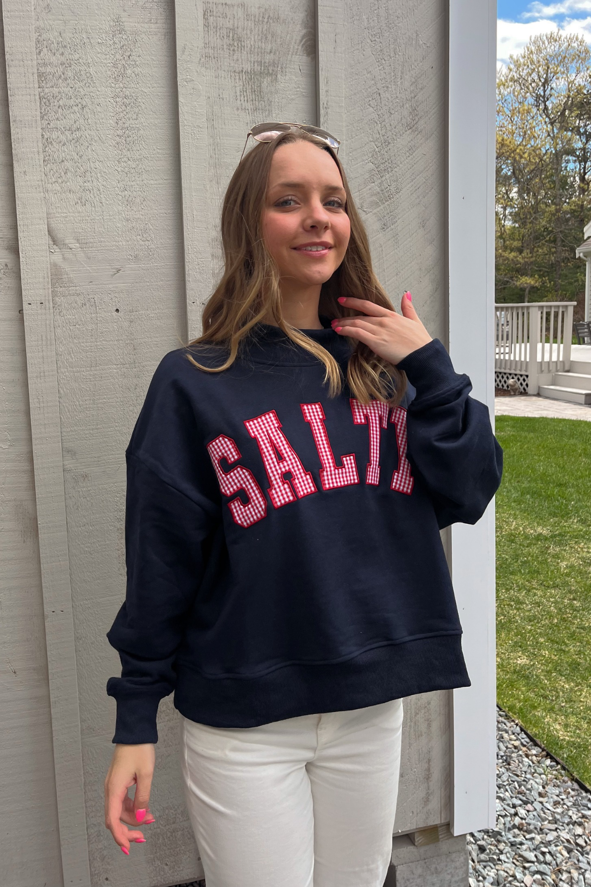 The Salty Sailor Mock Neck