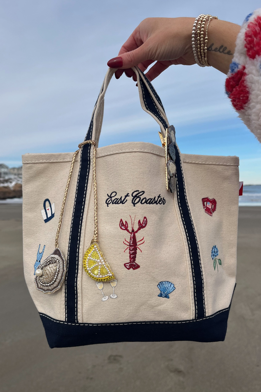 East Coaster Embroidered Tote