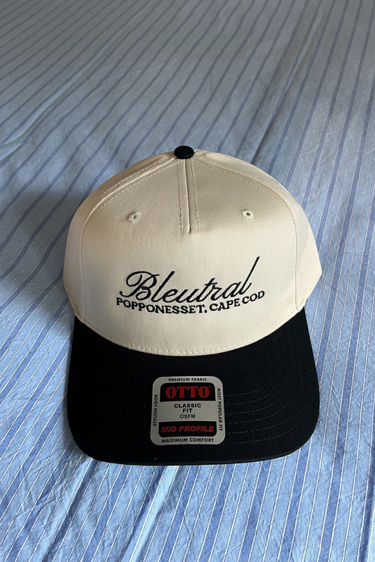 Bleutral On The Cape Trucker Black/Natural